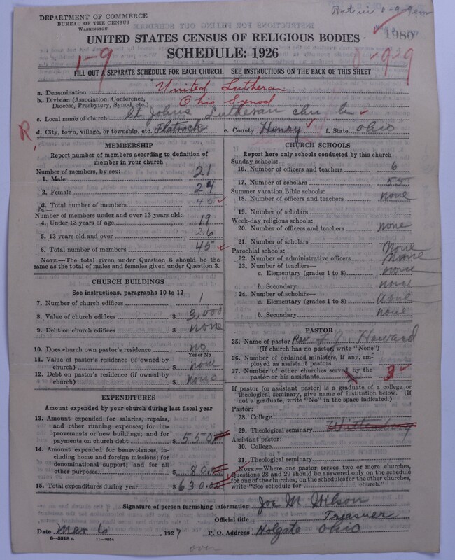 Scan of United Lutheran Church in America: 1980