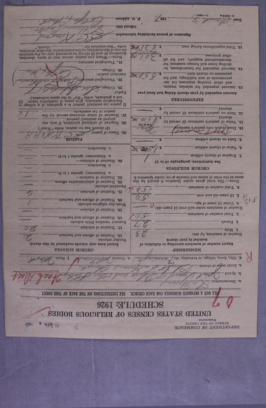 Scan of Synod of the Reformed Presbyterian Church of North America: 849
