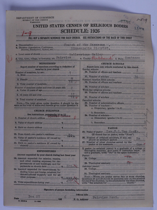 Scan of Church of the Nazarene: 1188