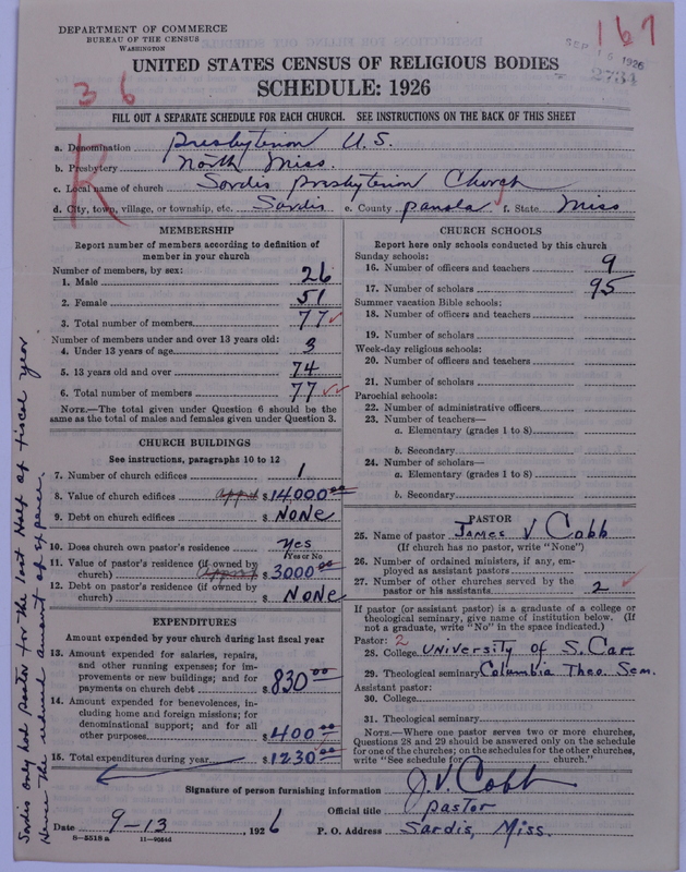 Scan of Presbyterian Church in the United States: 2734