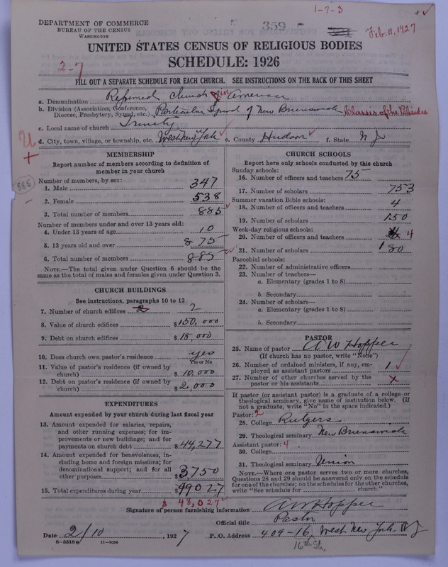 Scan of Reformed Church in America: 359