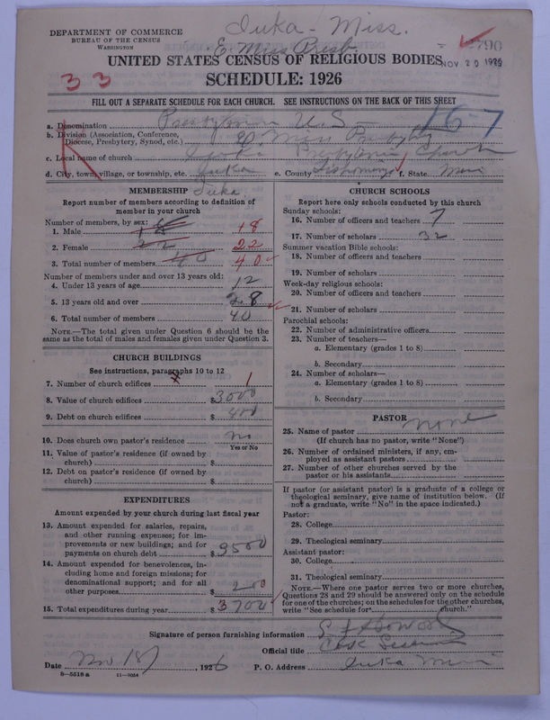 Scan of Presbyterian Church in the United States: 2790