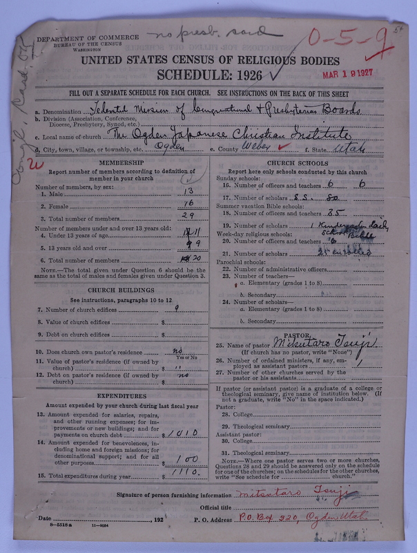 Scan of Federated Churches: 54