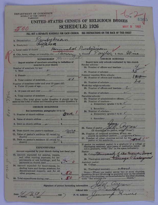 Scan of Presbyterian Church in the United States of America: 4365