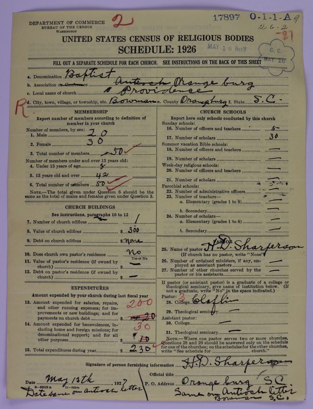Scan of Negro Baptists: 17897