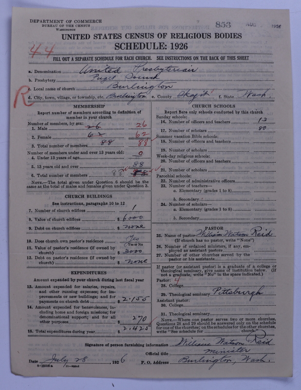 Scan of United Presbyterian Church of North America: 853