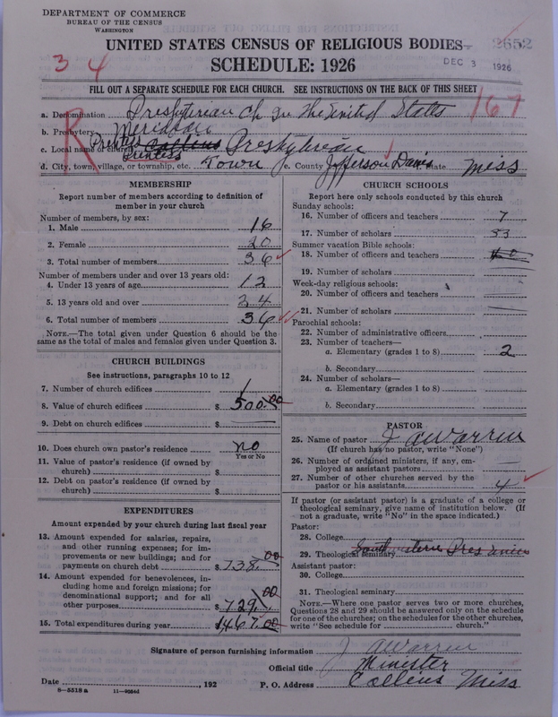 Scan of Presbyterian Church in the United States: 2652