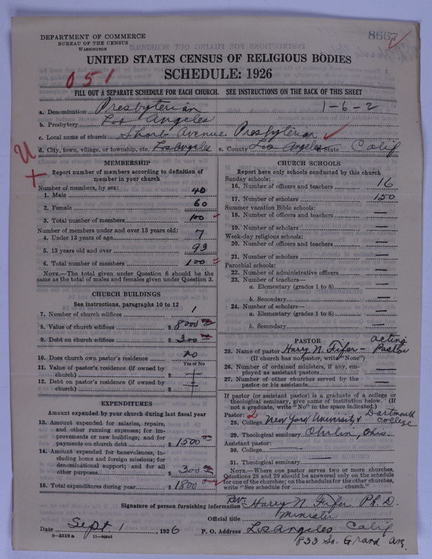 Scan of Presbyterian Church in the United States of America: 8667
