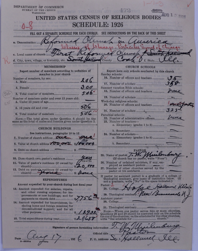 Scan of Reformed Church in America: 472