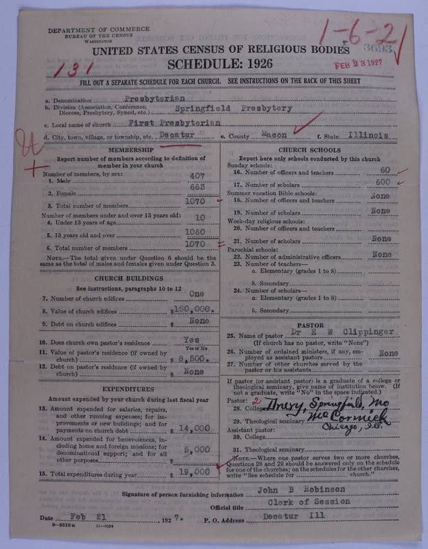 Scan of Presbyterian Church in the United States of America: 3693