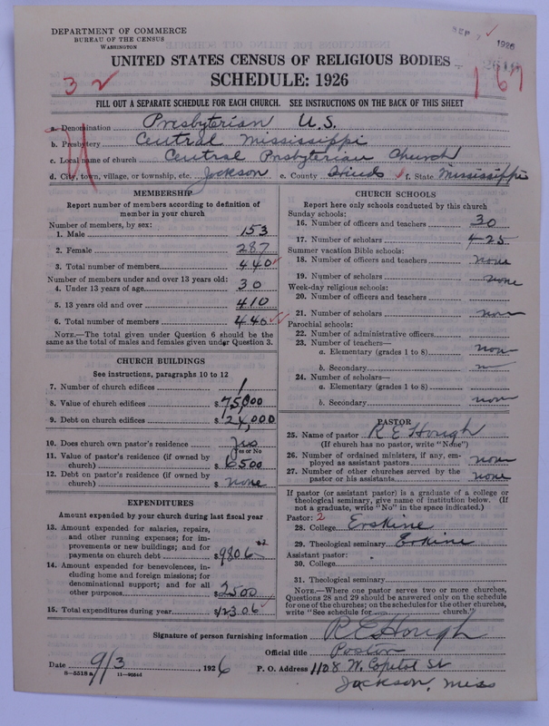 Scan of Presbyterian Church in the United States: 2616