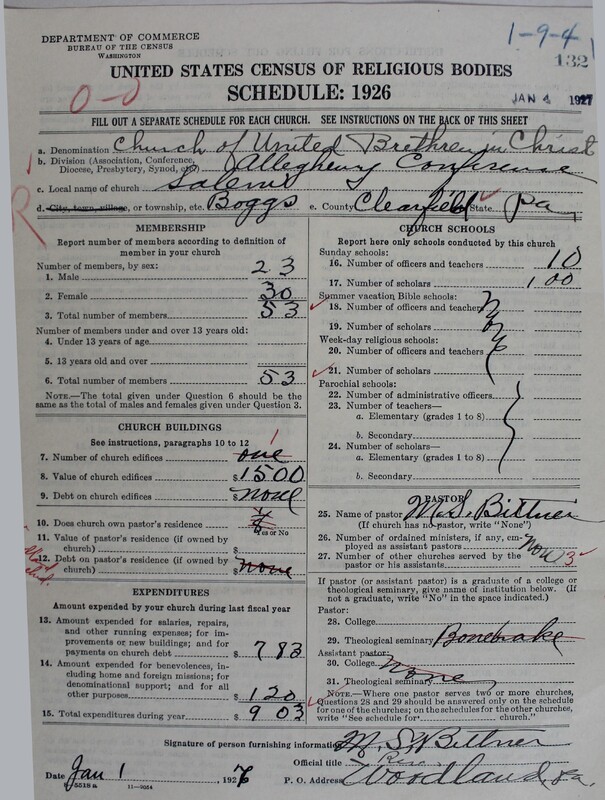 Scan of Church of the United Brethren in Christ: 132
