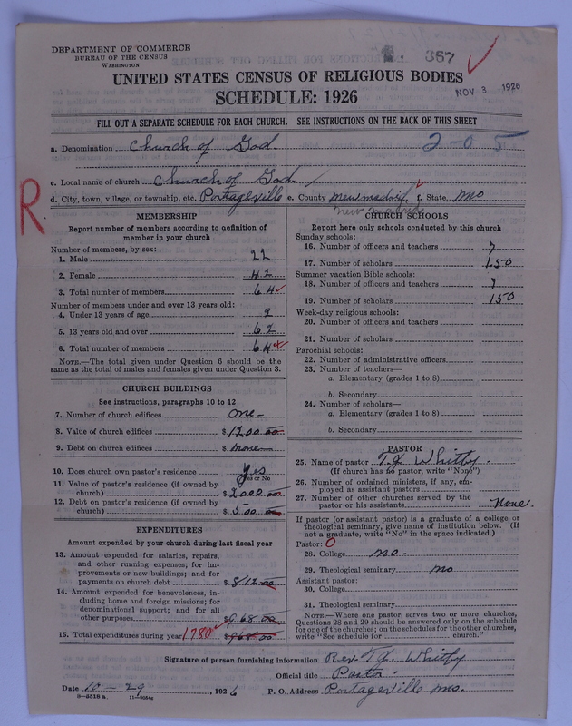 Scan of Church of God (Headquarters, Anderson, Ind.): 367