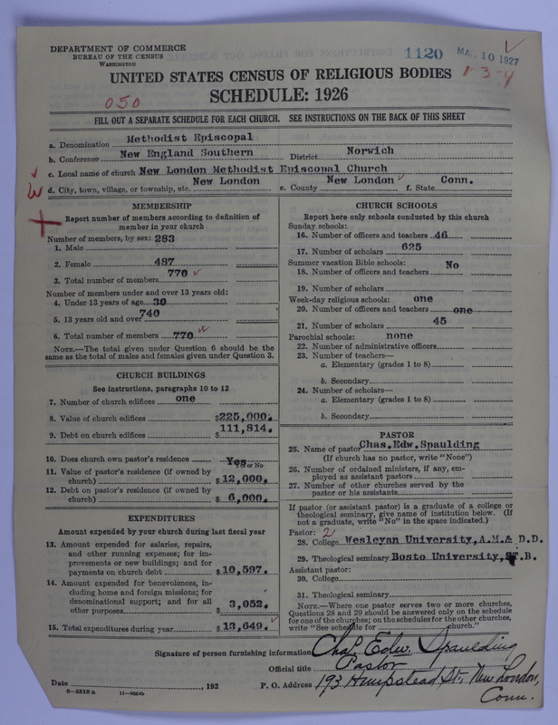 Scan of Methodist Episcopal Church: 1120