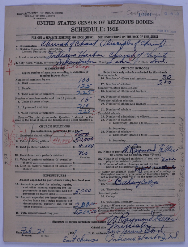 Scan of Disciples of Christ: 1000