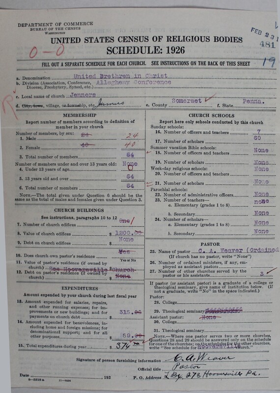 Scan of Church of the United Brethren in Christ: 481