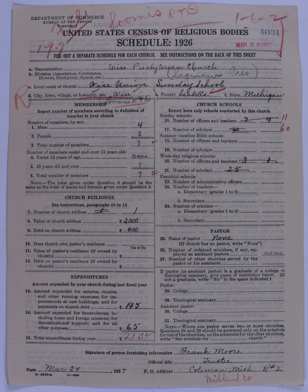 Scan of Presbyterian Church in the United States of America: 4031