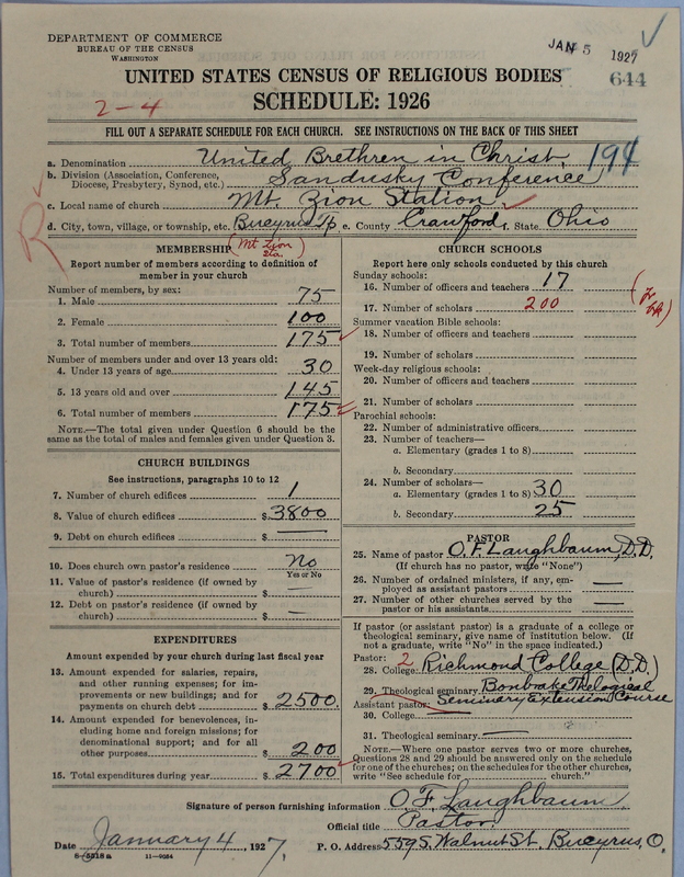 Scan of Church of the United Brethren in Christ: 644