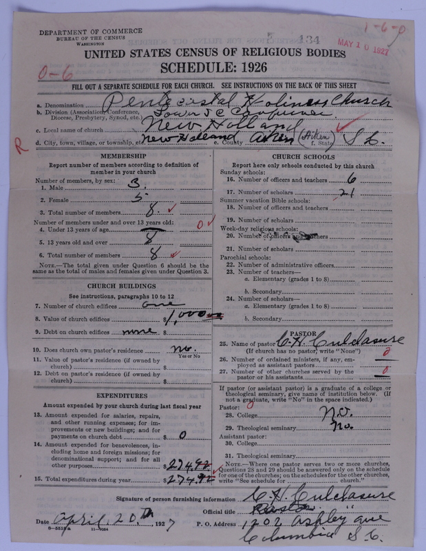 Scan of Pentecostal Holiness Church: 134