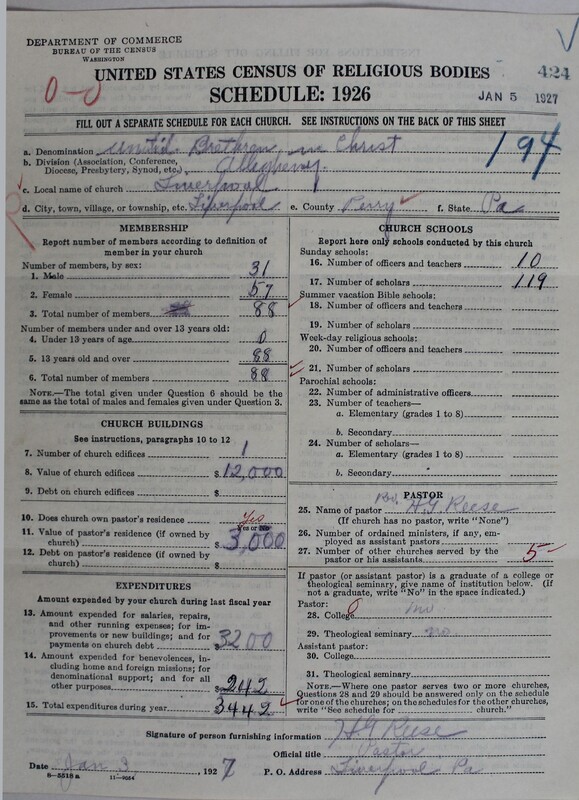 Scan of Church of the United Brethren in Christ: 424