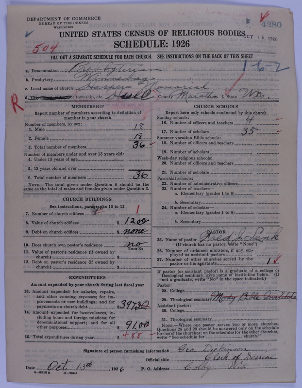 Scan of Presbyterian Church in the United States of America: 4280