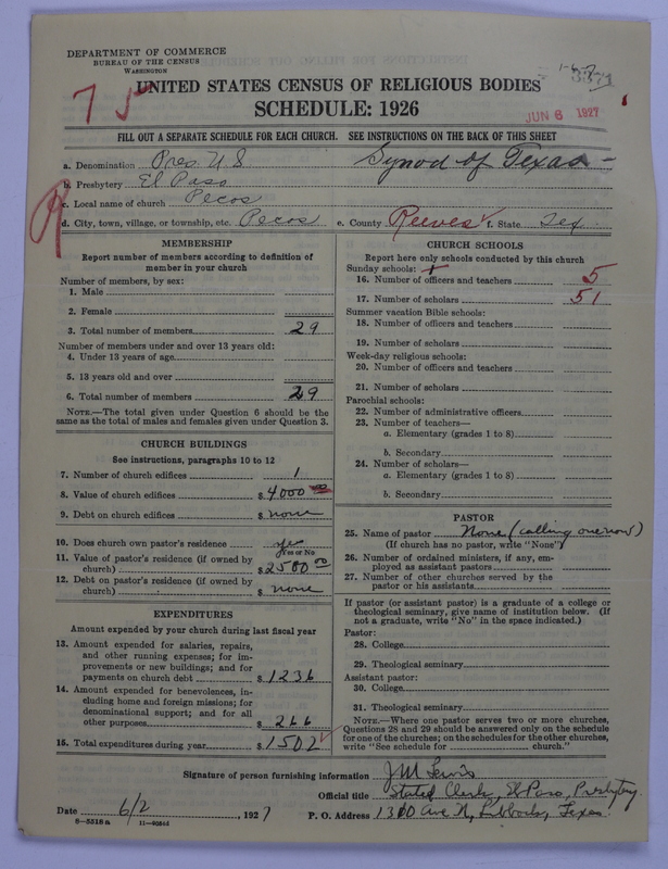 Scan of Presbyterian Church in the United States: 3371