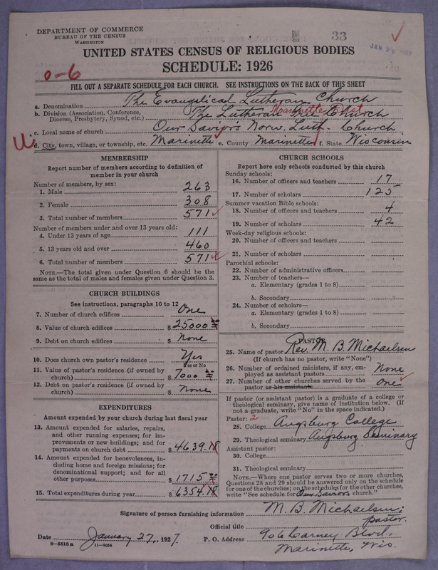 Scan of Lutheran Free Church: 33