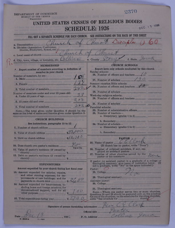 Scan of Disciples of Christ: 2370