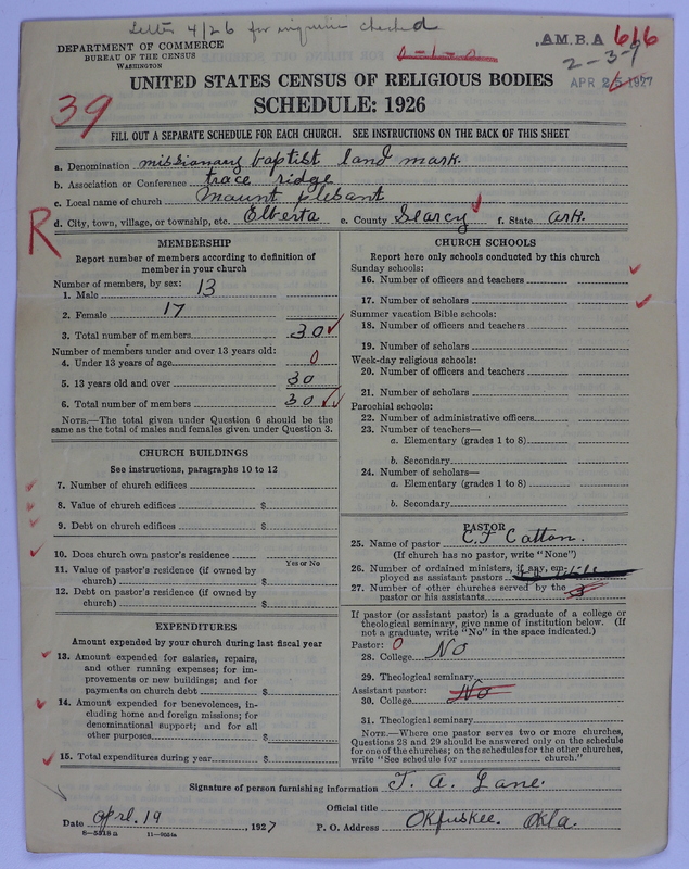 Scan of Landmark Baptist of America: 616