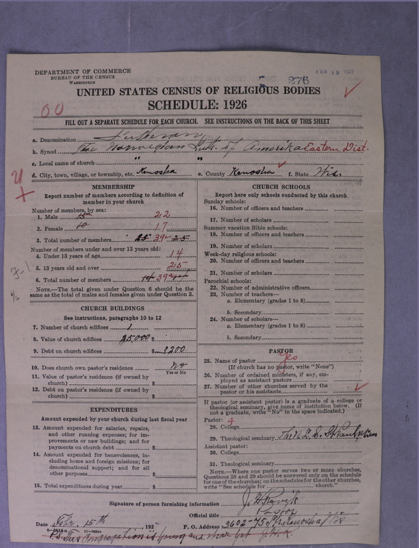 Scan of Norwegian Lutheran Church of America: 276
