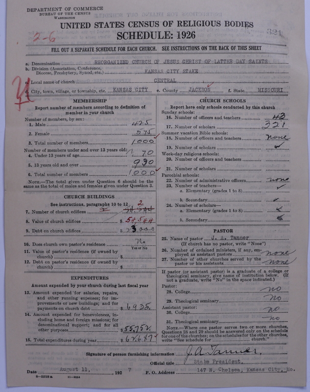 Scan of Reorganized Church of Jesus Christ of Latter Day Saints: 321