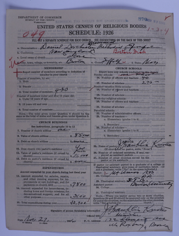 Scan of Methodist Episcopal Church: 870