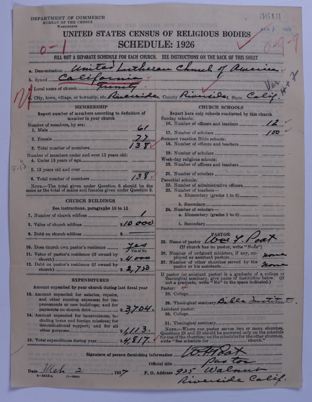 Scan of United Lutheran Church in America: 3613