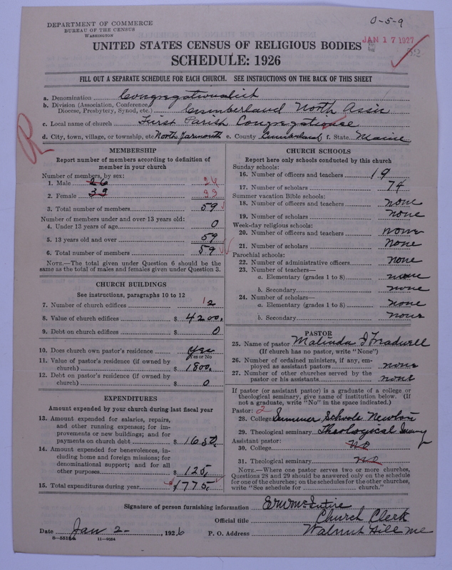 Scan of Congregational Churches: 52