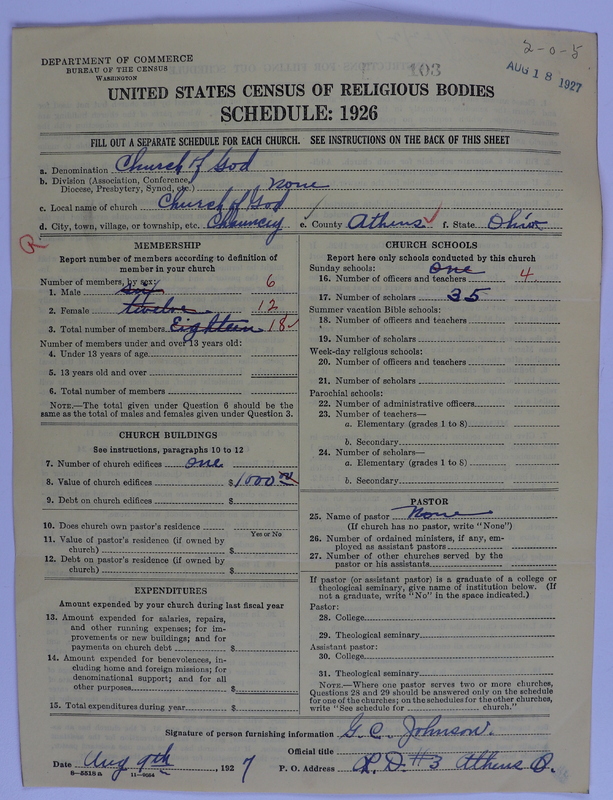 Scan of Church of God (Headquarters, Anderson, Ind.): 103