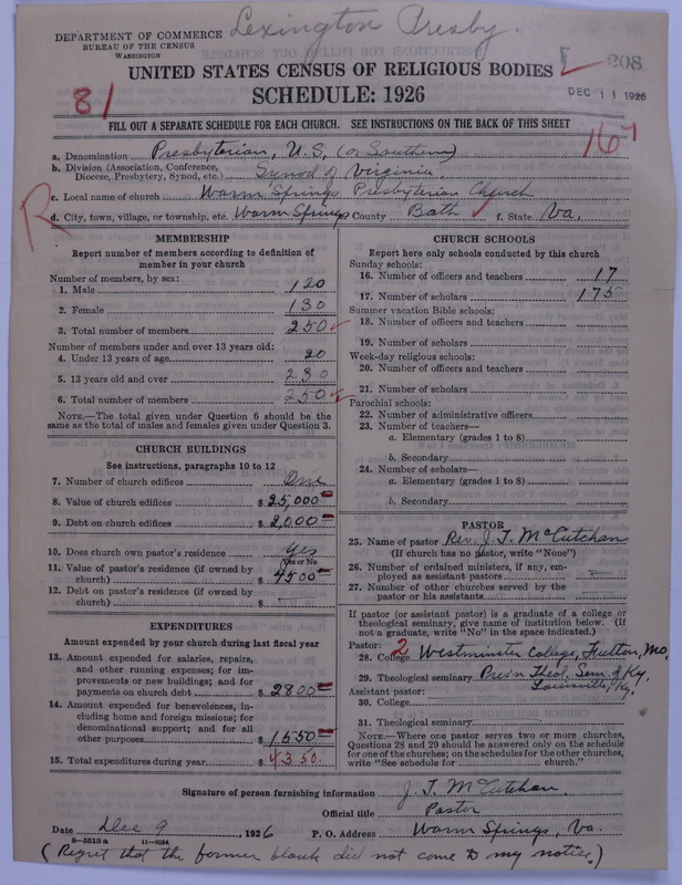 Scan of Presbyterian Church in the United States: 208