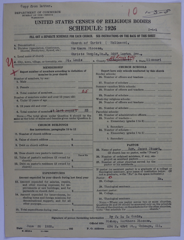 Scan of Church of Christ (Holiness) U.S.A.: 10