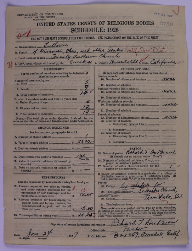 Scan of Evangelical Lutheran Synodical Conference of America: Evangelical Lutheran Synod of Missouri, Ohio, and Other States: 3759