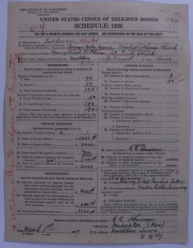 Scan of United Lutheran Church in America: 2564