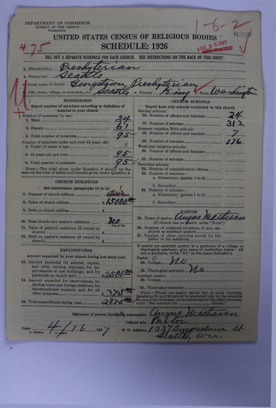 Scan of Presbyterian Church in the United States of America: 8309