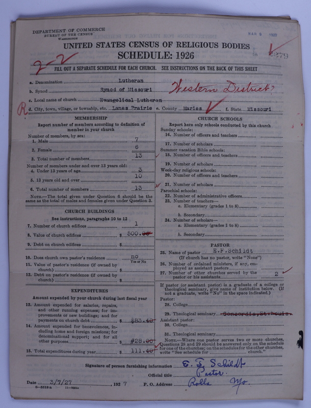 Scan of Evangelical Lutheran Synodical Conference of America: Evangelical Lutheran Synod of Missouri, Ohio, and Other States: 2279