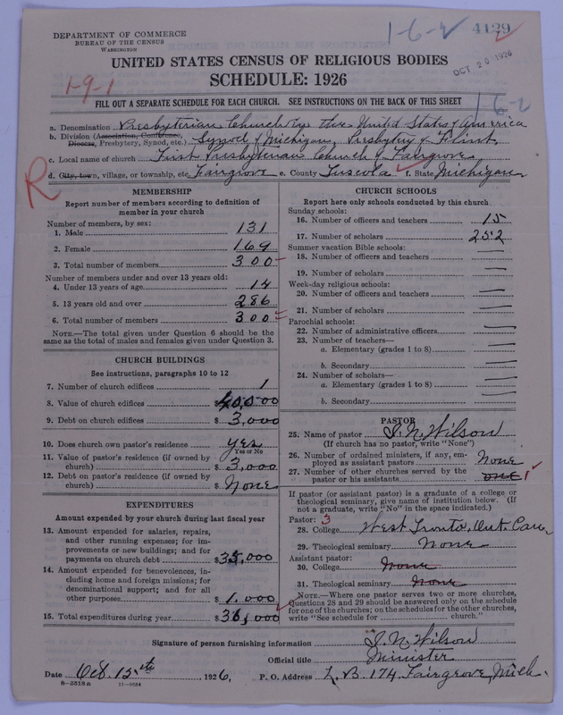 Scan of Presbyterian Church in the United States of America: 4129