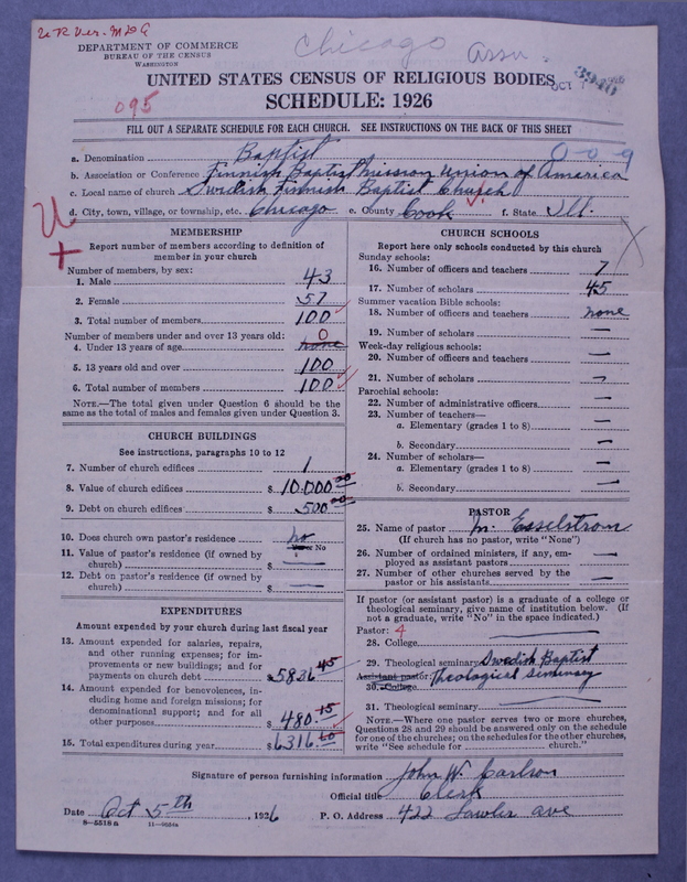 Scan of Northern Baptist Convention: 3940