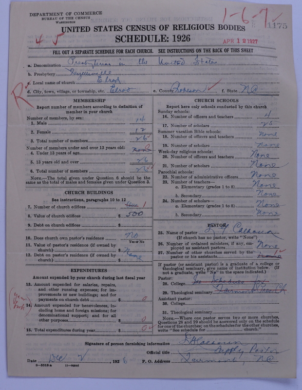 Scan of Presbyterian Church in the United States: 1175
