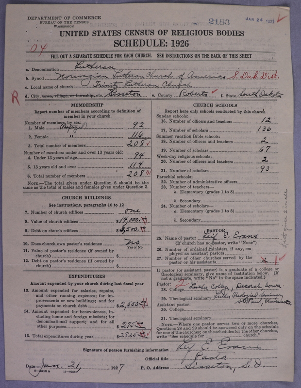 Scan of Norwegian Lutheran Church of America: 2183