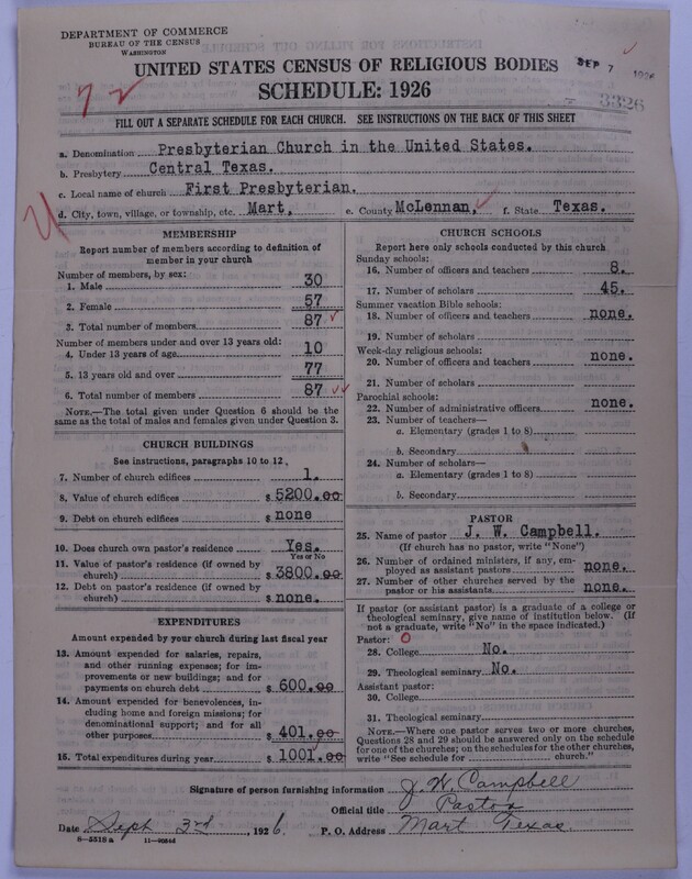 Scan of Presbyterian Church in the United States: 3326