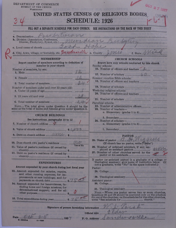 Scan of Presbyterian Church in the United States: 2656