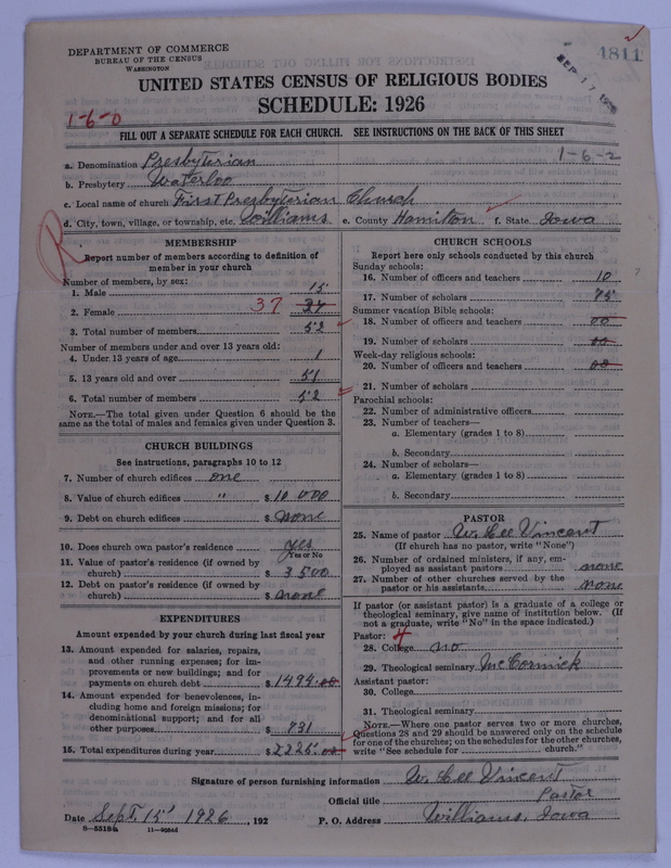 Scan of Presbyterian Church in the United States of America: 4811