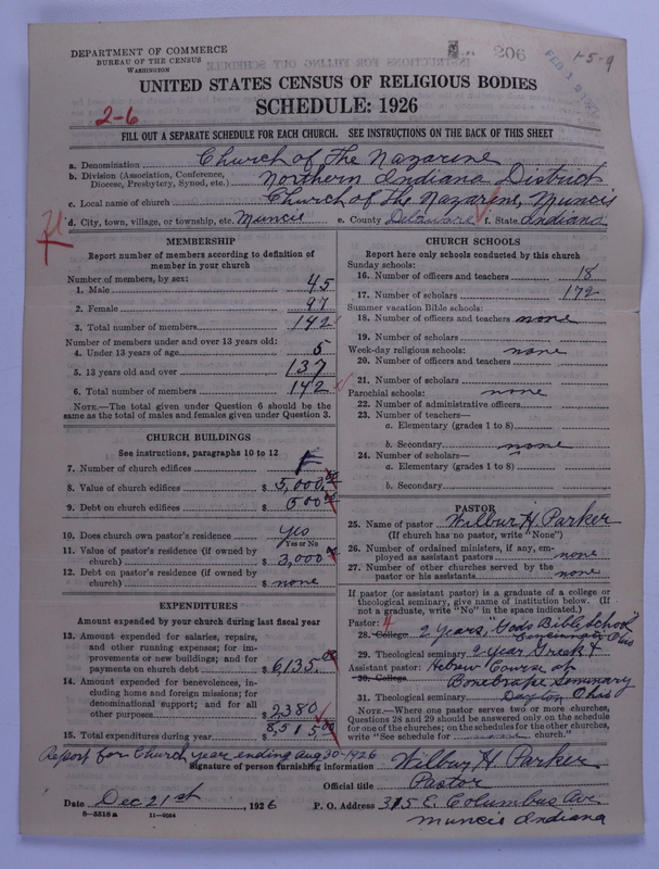 Scan of Church of the Nazarene: 206