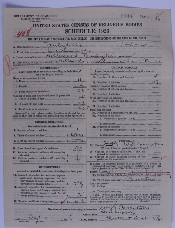Scan of Presbyterian Church in the United States of America: 1944